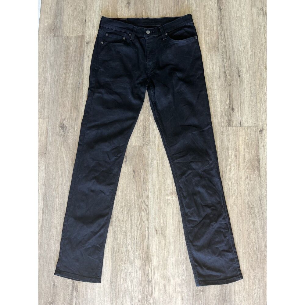 Vintage Men's 511 Levi's Black Denim Jeans Size 32 x 34